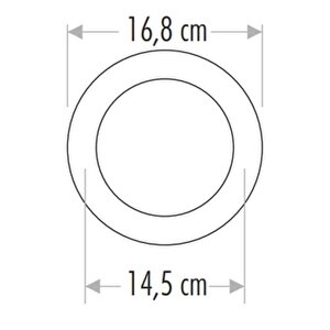 12w Slim Led Panel Beyaz Cat Ct-5147b