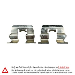 Leoparts Hyundai Atos Ön Fren Balata Sacı 1997-2001 58144-02000
