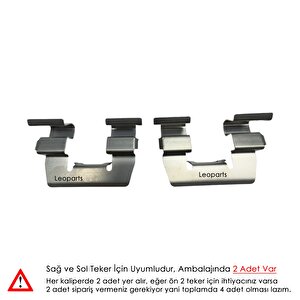 Leoparts Hyundai Atos Ön Fren Balata Sacı 2002-2006 58144-02500