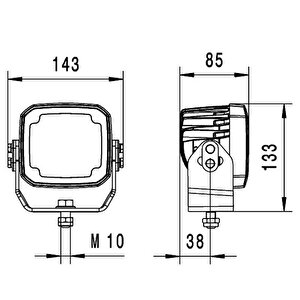 Hella Off-road Led Lamba 12v-24v Ultra Beam Gen. Ii 1ga995606-071