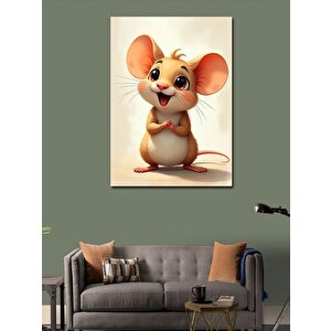 Kanvas Tablo Sevimli Küçük Fare 70x100 cm