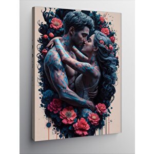 Kanvas Tablo Romantik Çift 70x100 cm
