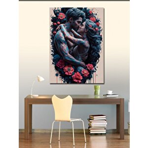 Kanvas Tablo Romantik Çift 70x100 cm