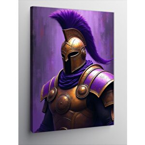 Kanvas Tablo Altın Zırhlı Savaşçı 50x70 cm