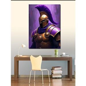 Kanvas Tablo Altın Zırhlı Savaşçı 50x70 cm