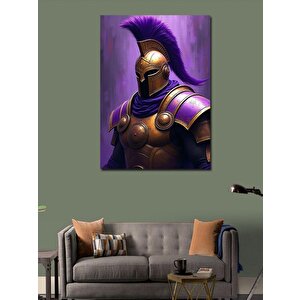 Kanvas Tablo Altın Zırhlı Savaşçı 50x70 cm