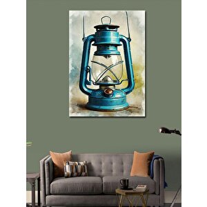 Kanvas Tablo Eski Fener Işıltısı 70x100 cm