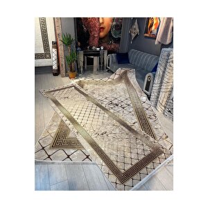 Makinede Yıkanabilir Leke Tutmaz  dijital Baskılı Yıkanabilir Kaymaz Taban Salon Halısı Koridor Halısı Yolluk 120x200 cm