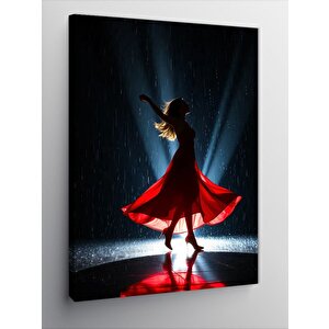 Kanvas Tablo Yağmur Altında Dans 100x140 cm