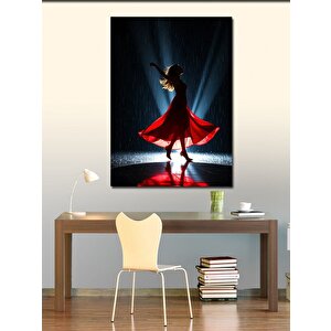 Kanvas Tablo Yağmur Altında Dans 100x140 cm