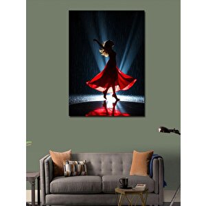 Kanvas Tablo Yağmur Altında Dans 100x140 cm