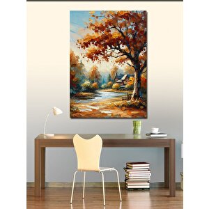 Kanvas Tablo Sonbahar Patikası 100x140 cm
