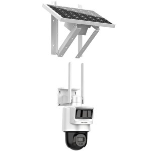 Ds-2de2c400iwg-k/4g/c05s10 4mp 2.8mm Smart Hybrit Ligth Ip66 Pt Dome Solar Ip Kamera