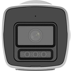 2mp Ds-2cd1027g2h-liuf 2.8mm 30mt Dahili Ses / Colorvu Ip 67 Poe H265+ Ir Bullet Ip Kamera