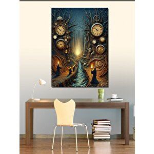 Kanvas Tablo Zamanı Yolculuk 100x140 cm