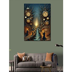 Kanvas Tablo Zamanı Yolculuk 100x140 cm