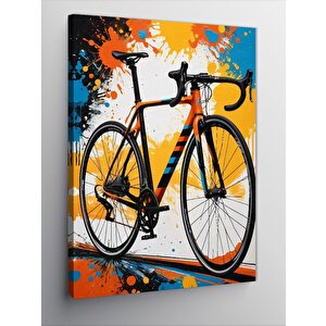 Kanvas Tablo Hızlı Yol Bisikleti 100x140 cm