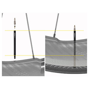 Topeak 70mm Valve Extender Presta Sibop Uzatma Adaptörü Çift