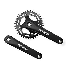 Sunrun 34t Tek Yaprak 7-8-9-10 Vites Aynakol Kare Mil Uyum 170mm