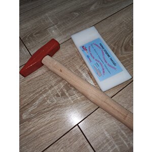 Laminant Parke Polyamid Döşeme Çakma Takozu 2cm*17cm Ve 500gr Çekiç