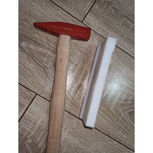 Laminant Parke Polyamid Döşeme Çakma Takozu 2cm*17cm Ve 500gr Çekiç