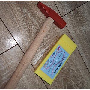 Laminant Parke Kestamid Döşeme Çakma Takozu 2,5cm*17cm Ve 500gr Çekiç