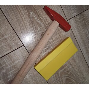 Laminant Parke Kestamid Döşeme Çakma Takozu 2,5cm*17cm Ve 500gr Çekiç