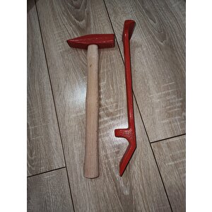 Laminant Parke Çektirme Demiri 3cm*32cm Ve 500gr Çekiç