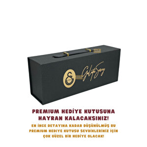 Galatasaray 650ml Lisanslı Çift Katlı Paslanmaz Çelik Termos 8 Saat Sıcak Soğuk Kutulu