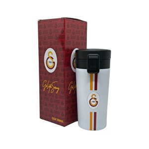 400ml Lisanslı Çift Katlı Paslanmaz Çelik Termos Mug 8 Saat Sıcak Soğuk Hediye Kutulu