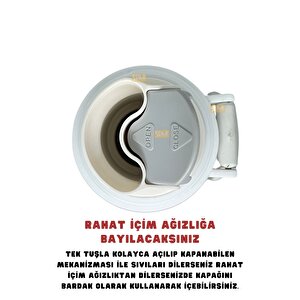 Beşiktaş 650ml Lisanslı Çift Katlı Paslanmaz Çelik Termos 8 Saat Sıcak Soğuk Hediye Kutulu