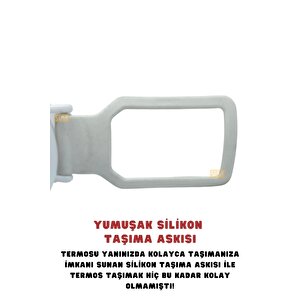 Beşiktaş 650ml Lisanslı Çift Katlı Paslanmaz Çelik Termos 8 Saat Sıcak Soğuk Hediye Kutulu