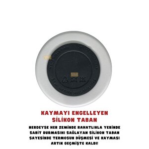 Beşiktaş 650ml Lisanslı Çift Katlı Paslanmaz Çelik Termos 8 Saat Sıcak Soğuk Hediye Kutulu