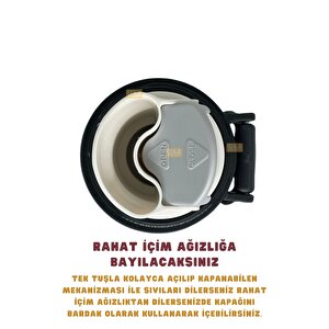 Galatasaray 650ml Lisanslı Çift Katlı Paslanmaz Çelik Termos 8 Saat Sıcak Soğuk Kutulu