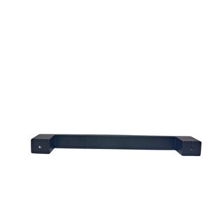Mobilya Mutfak Çekmece Kapak Kulbu Köprü Model Eni 10mm Siyah Mat Kulp (%100alüminyum Metal)
