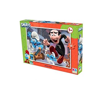 Smr 709 Smurf 50 Parça Puzzle -ks