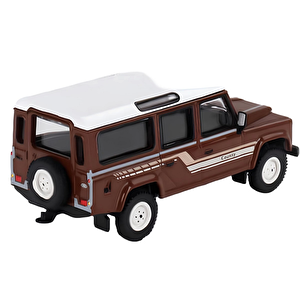 Mini Gt 1/64 Land Rover Defender 110 1985 County Station Wagon Russet Brown