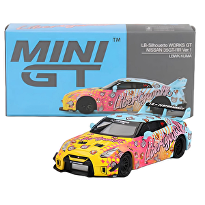 Mini Gt 1/64 Lb-silhouette Worgt Nissan 35gt-rr Ver.1 Lbwk Kuma Mgt00742