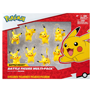 Pokemon Battle 8'li Figür Seti Pikachu