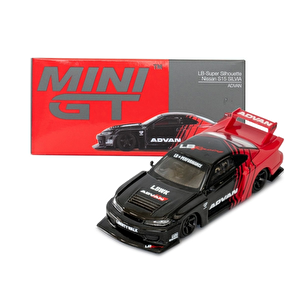 Mini Gt 1/64 Lb-super Silhoutte Nissan S15 Silva ''advan''