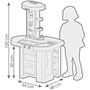 Smoby Kitchen Tech Edition Mutfak Seti 7600311052