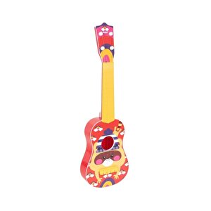 4359 Gitar Telli Baskılı Eccho-