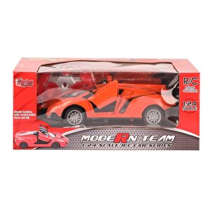 Rg-1382-9-11 Kumandalı Kapıları Açılabilir Işıklı Spor Araba 1:24  Oyuncak