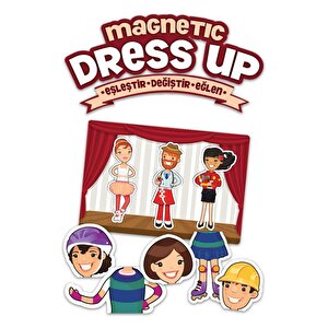 Md174 Magnetic Dress Up - Eşleştir・değiştir・eğlen / +3 Yaş