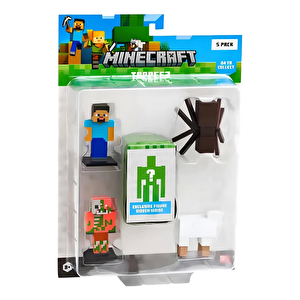 Minecraft 3d Figür Toppeez 5'li