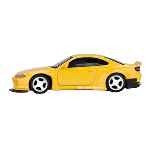 Mini Gt 1/64 Nissan Silvia (s15) Rocket Bunny Bronze Yellow Mgt00643