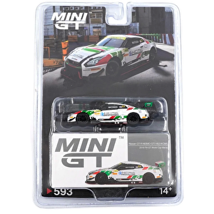 Mini Gt 1/64 Nissan Gt-r Nismo Gt3 Kcmg 2018 Fia Gt World Cup Macau