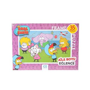 Cafrm-5049-5050 Kral Şakir Frame Puzzle 35 Parça