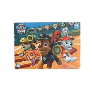 Pw7920 Paw Patrol Frame Puzzle 48 Parça -laço