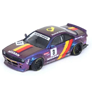 Inno 1/64 Nissan Silvia S14 Boss Rocket Bunny Purple